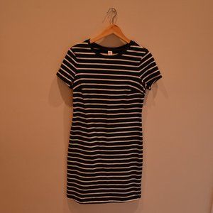 Old Navy Size S Blue and White Striped Dress